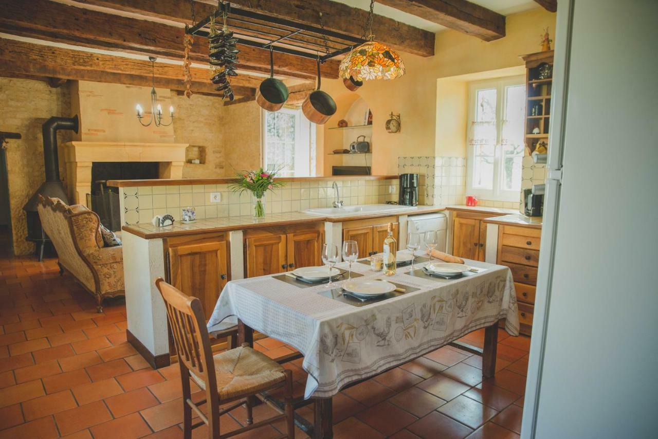 La Ferme De Bousserand Pontours Ngoại thất bức ảnh