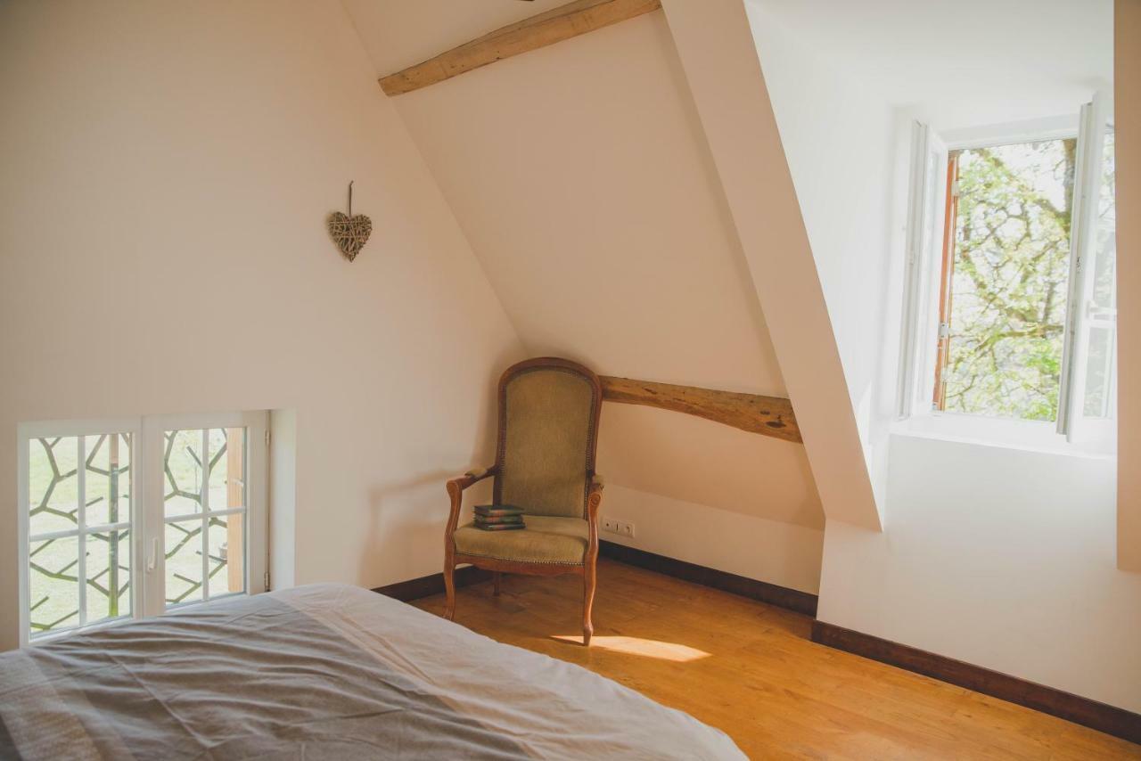 La Ferme De Bousserand Pontours Ngoại thất bức ảnh